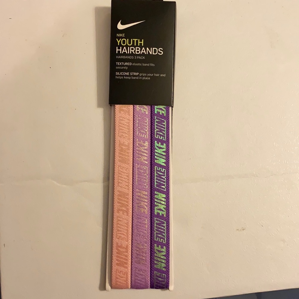 Nike Girls Metallic Headband 3pk